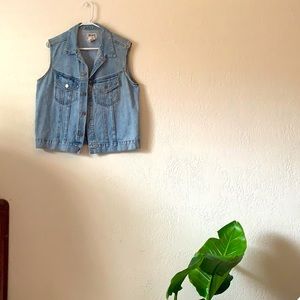 Vintage 1980’s Jean Vest